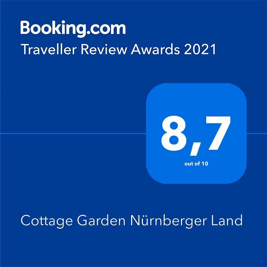 Cottage Garden Nürnberger Land Zimmer 2 bis 3 Schwaig bei Nürnberg Frühstückspension