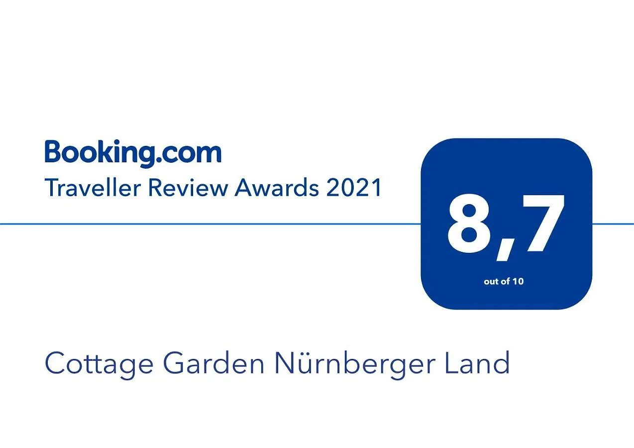 Frühstückspension Cottage Garden Nürnberger Land Zimmer 2 bis 3 Schwaig bei Nürnberg